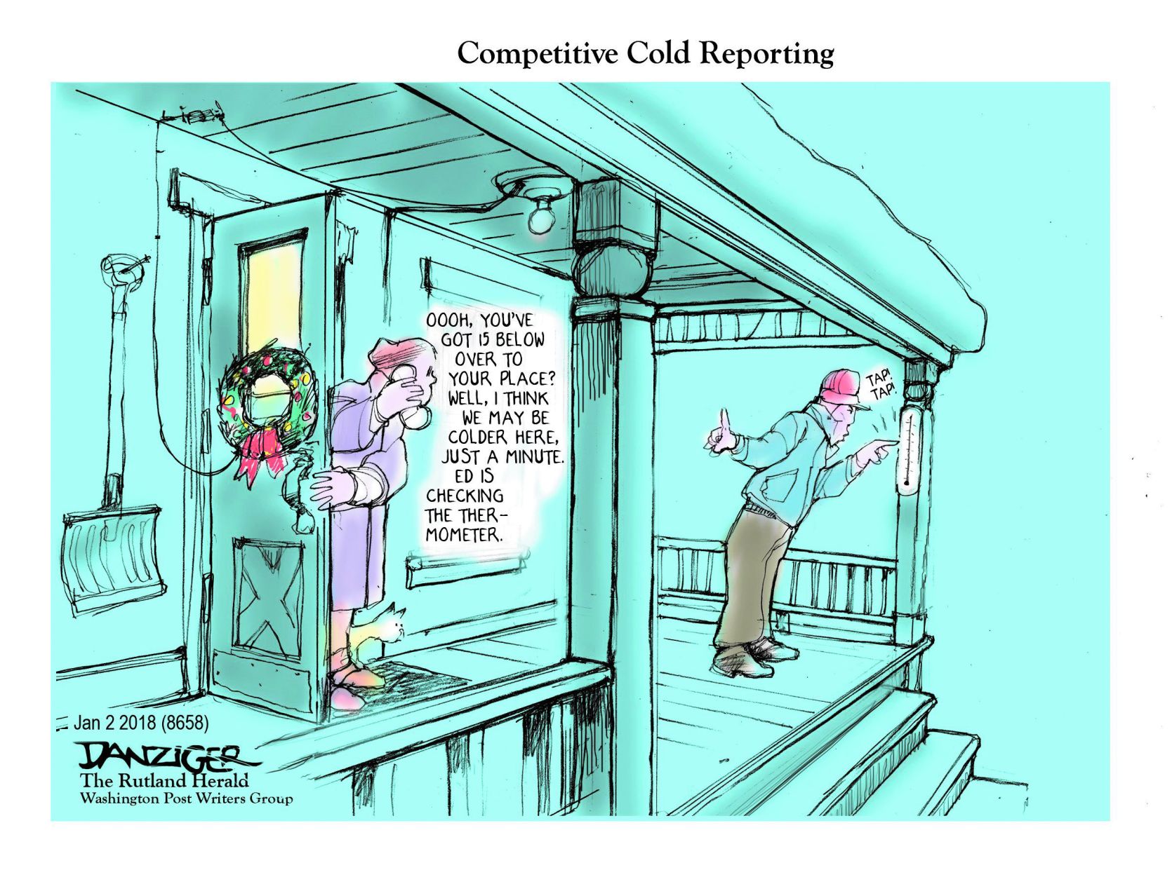 Jeff Danziger cartoon